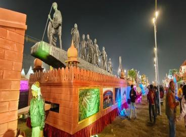 Delhi Tableau in Bharat Parv
